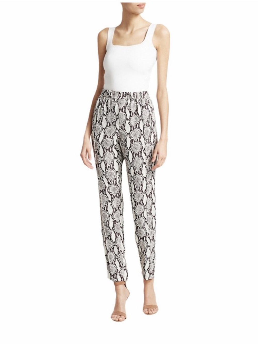 A.L.C. Elijah snake print pants - Picture 1 of 3